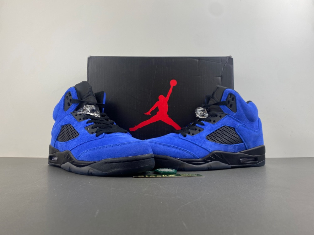 Air Jordan Air Jordan 5 Retro Blue Suede DD0587-400 -1