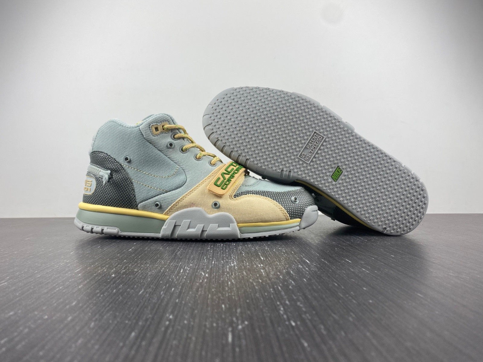 nike travis scott x air trainer 1 sp ''grey haze'' dr7515-001