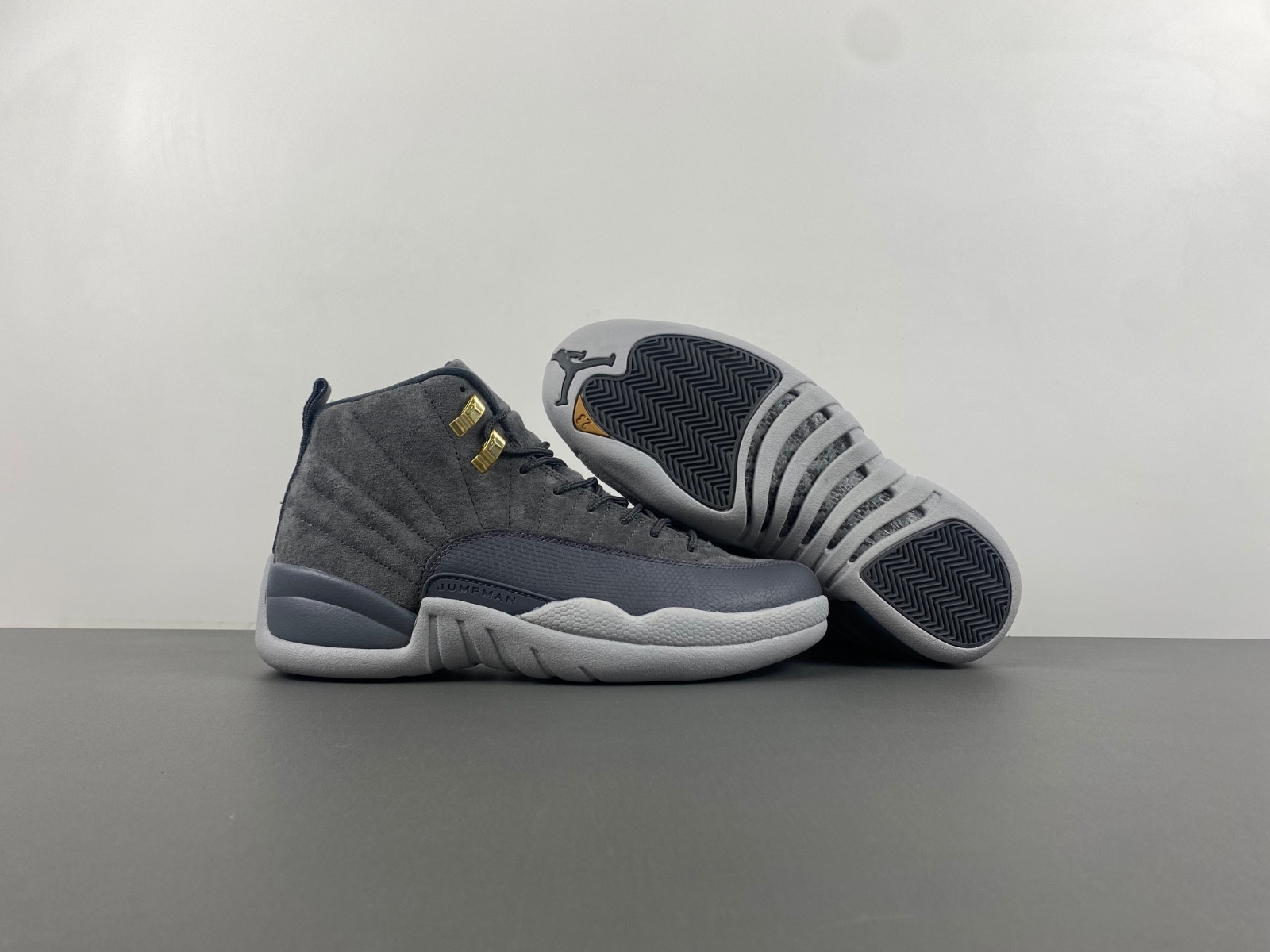 air jordan 12 retro ''dark grey'' 130690‑005