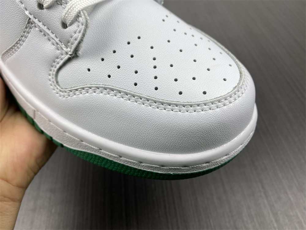 nike dunk low white green noise(w) dd1503-112