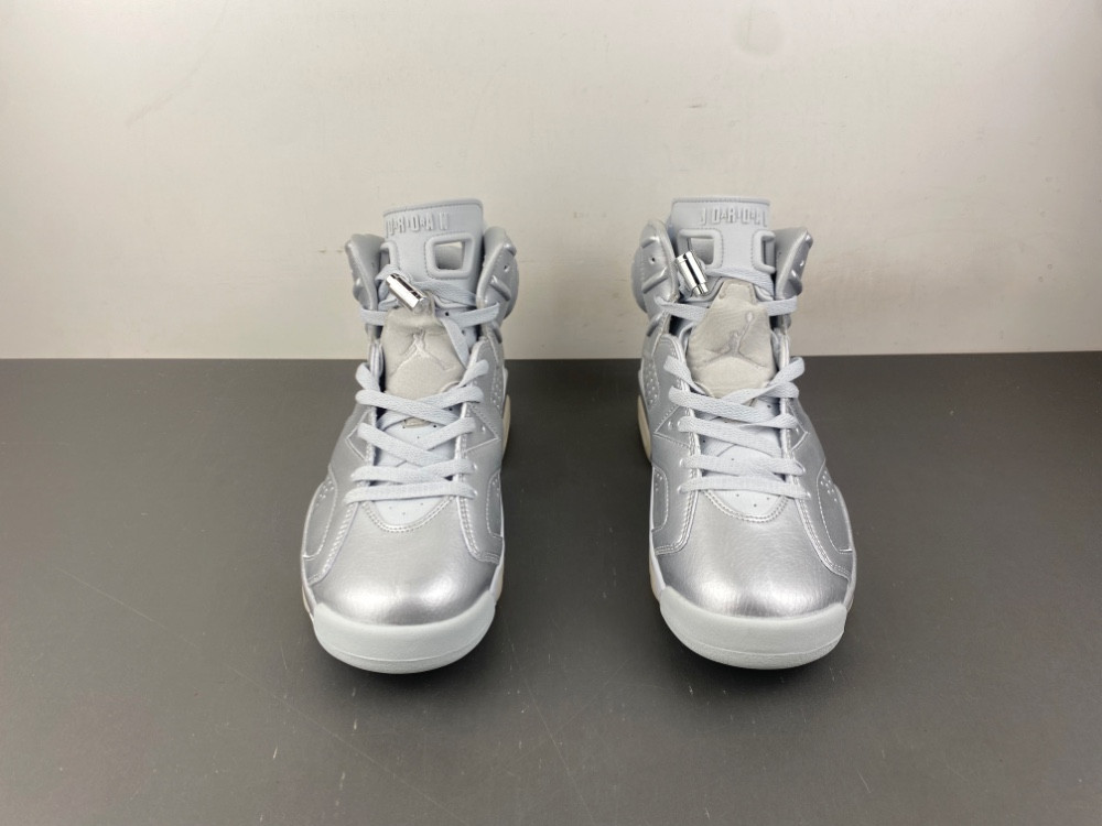 PSG x Air Jordan 6 Metallic Silver / Pure Platinum IQ5135-001