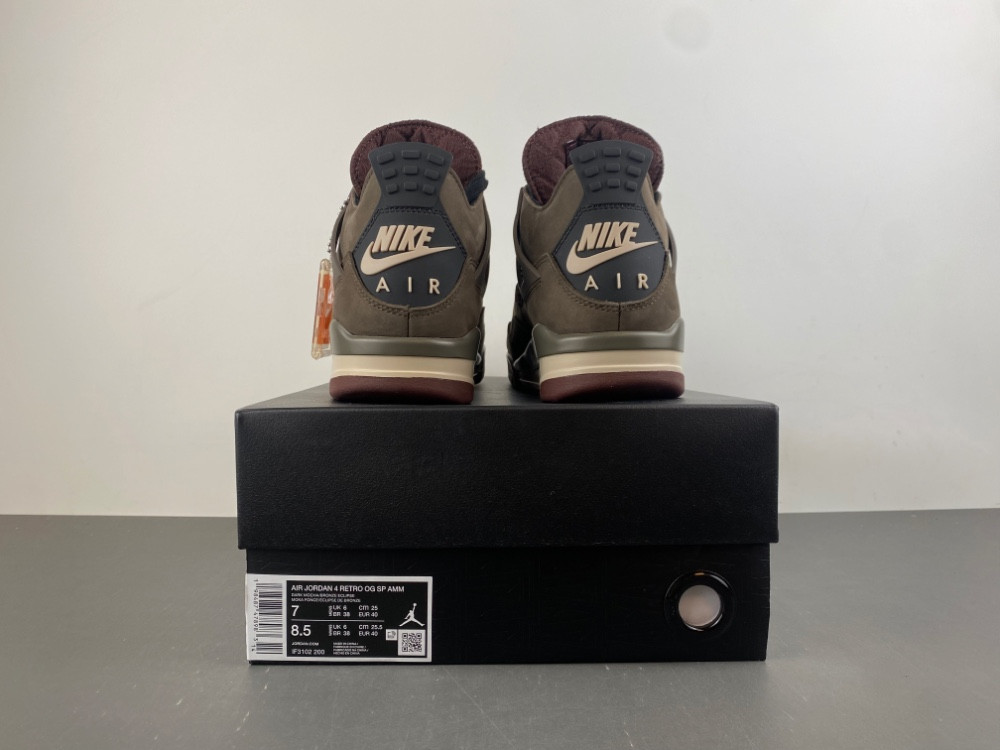 A Ma Maniere x Air Jordan 4 “Dark Mocha” IF3102-200
