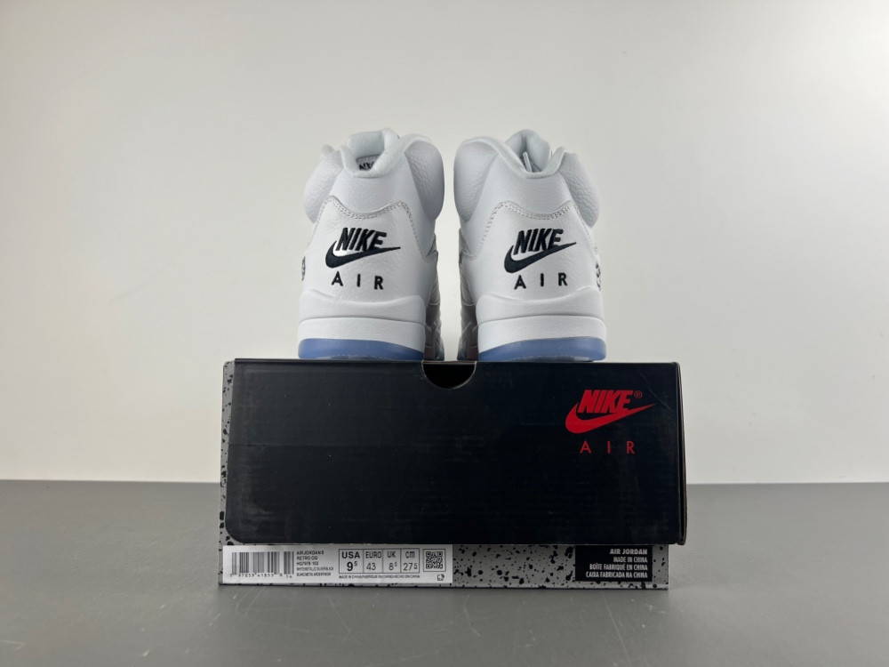 Air Jordan 5 White Metallic 2026 HQ7978-103