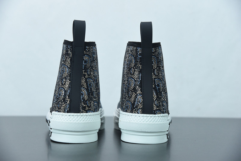 dio* b23 oblique high-top sneaker