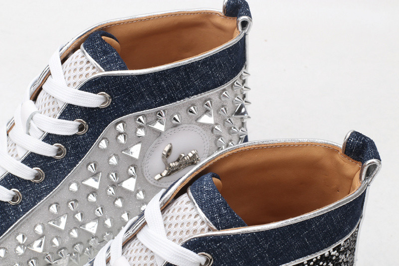 chian louin high top sneaker