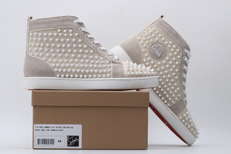 chian louin high top sneaker