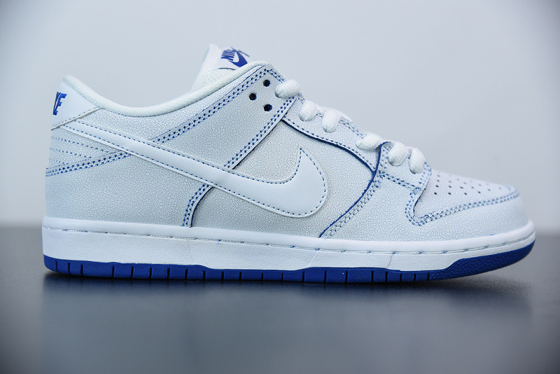 nike sb dunk low premium white game royal cj6884-100