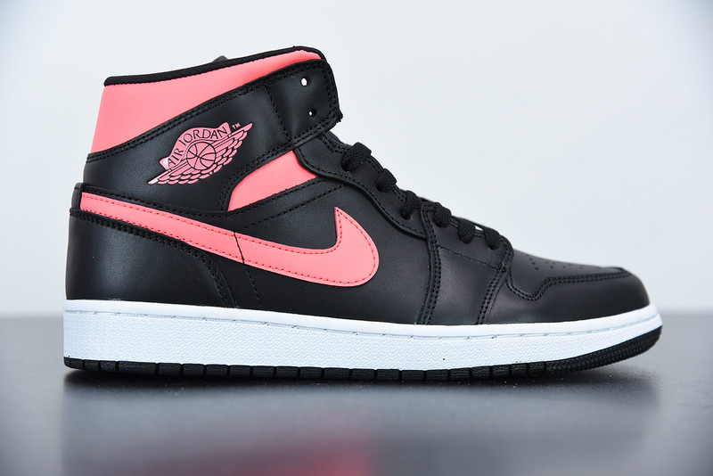 air jordan 1 mid ''siren red'' bq6472-004