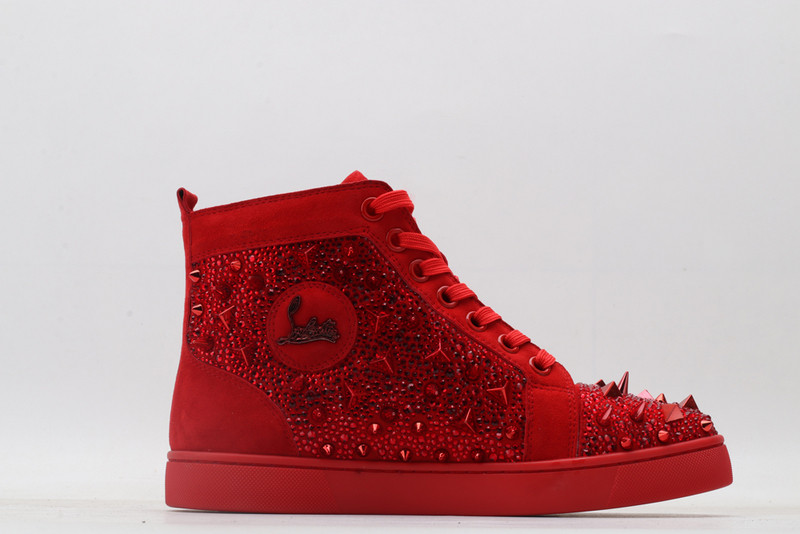 chian louin high top sneaker