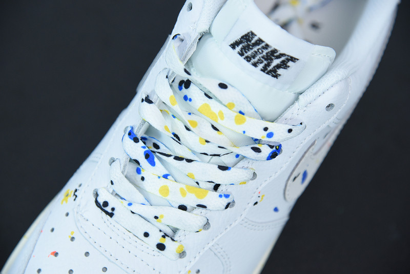 nike air force 1 low 07 lv8 paint splatter white cz0339-100