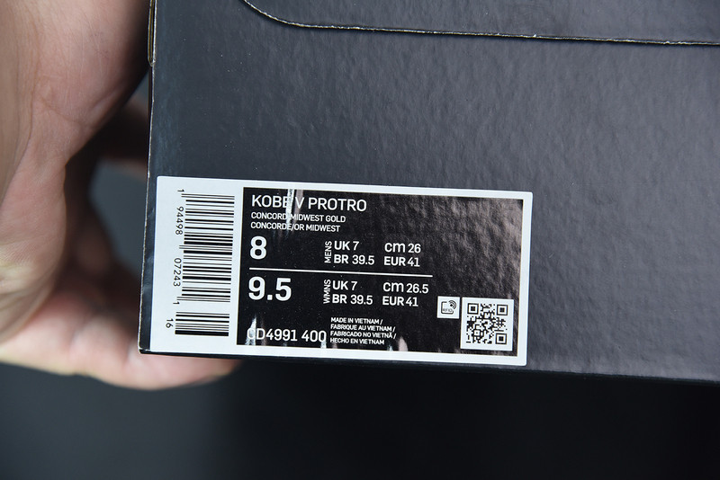 nike kobe 5 protro (2020) 5 rings cd4991-400