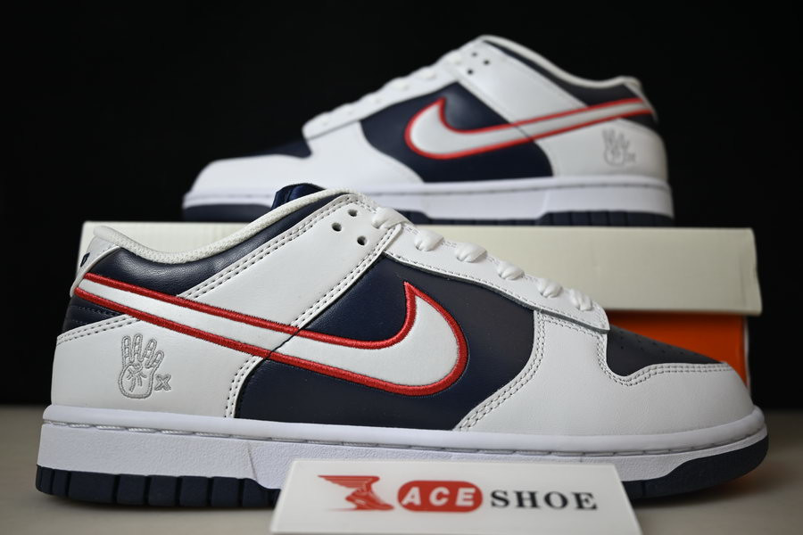 nike dunk low "houston comets four-peat" dz2780-100