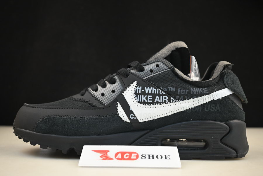 nike air max 90 of black aa7293-001
