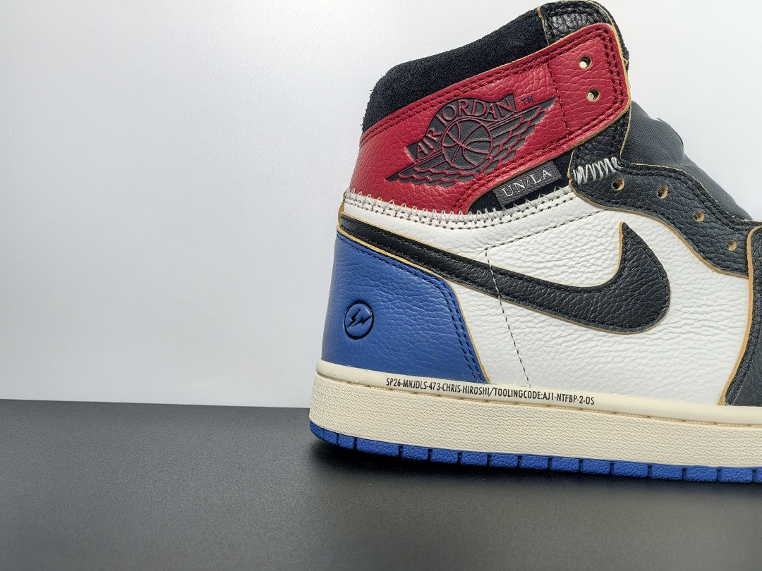Union x Fragment x Air Jordan 1 High OG “Varsity Red/Sport Royal” IO7847-002