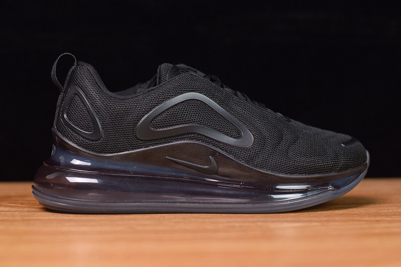nike air max 720 black mesh ao2924-007