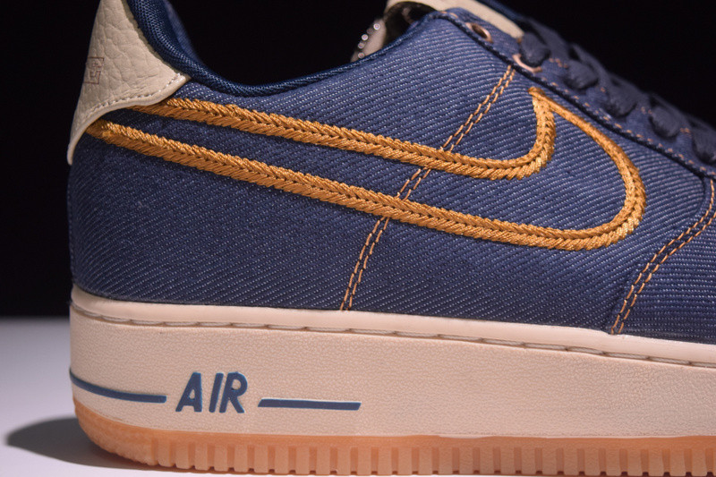 nike air force 1 low premium "denim" 318775-404