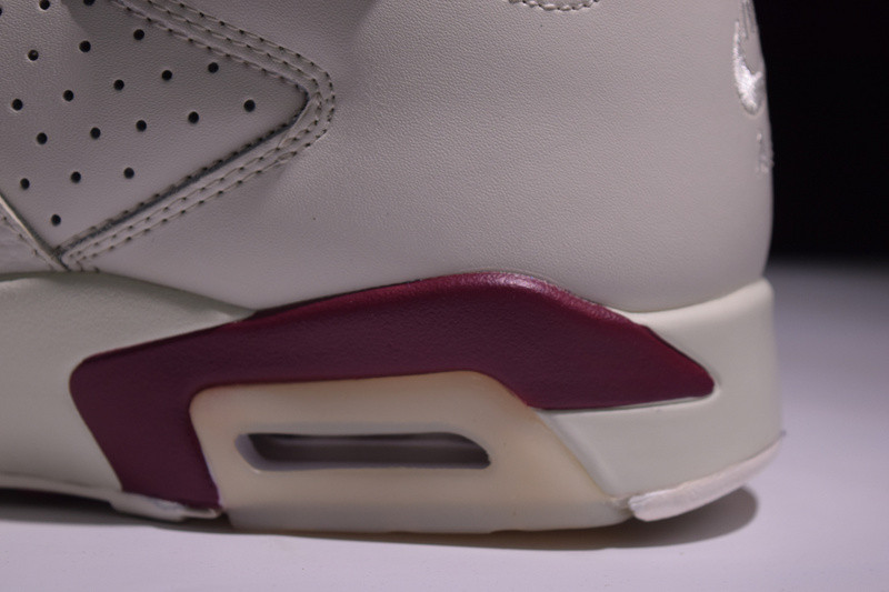 air jordan 6 retro "maroon" 384664-116