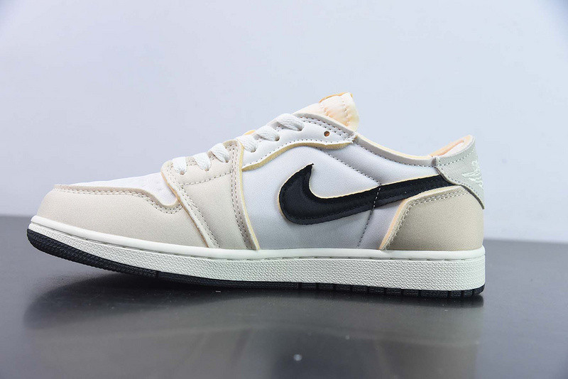 air jordan 1 low og ex "sail" dv0982-100