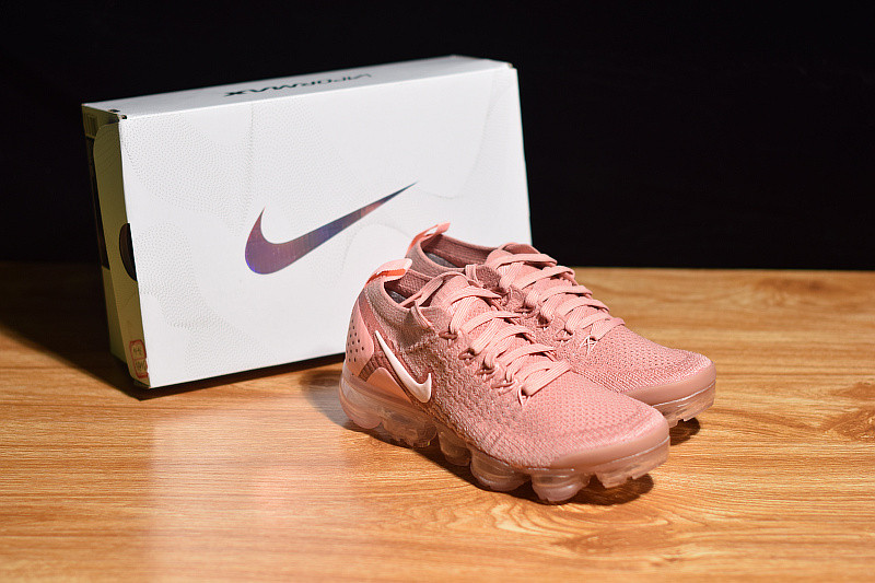 nike air vapormax flyknit 2 "rust pink" 942843-600