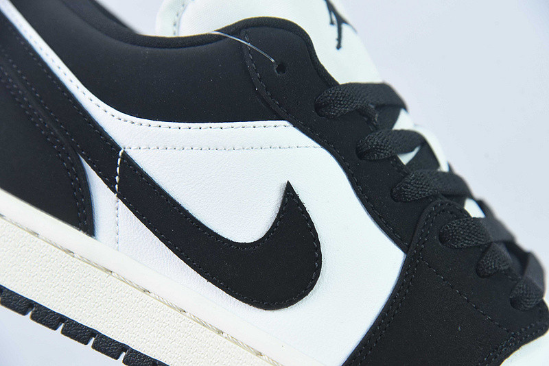 air jordan 1 low strikes up a “vintage panda” fb9893-101
