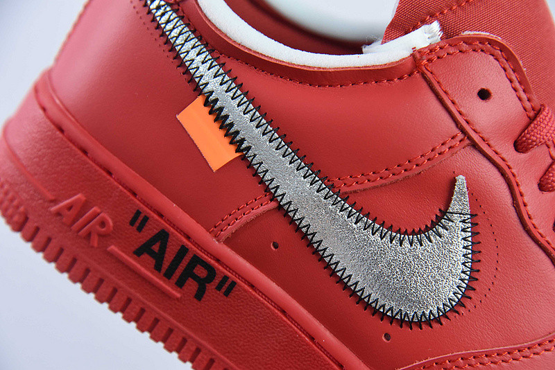 nike of x air force 1 low red