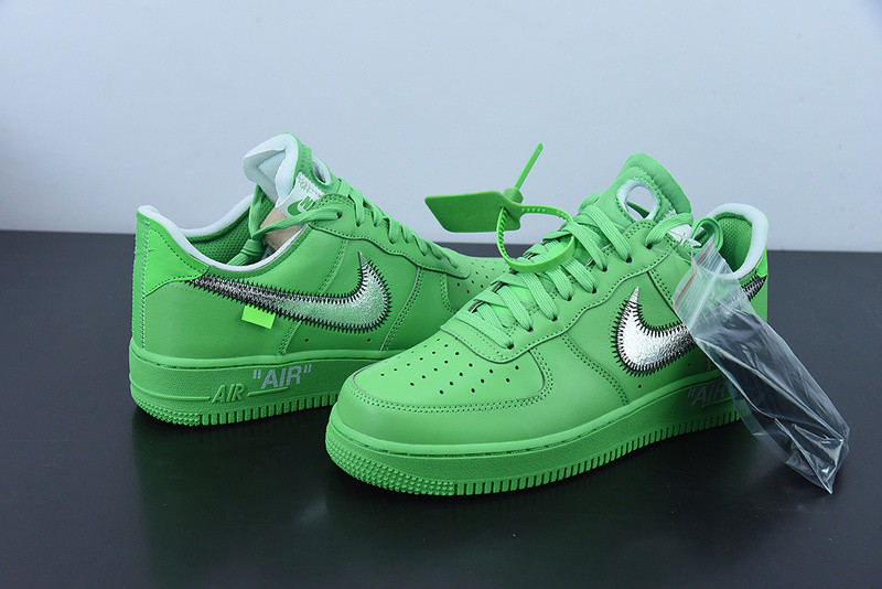 nike of x air force 1 low “light green spark” dx1419-300