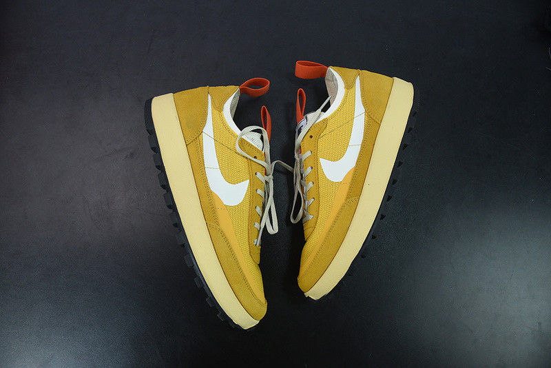 tom sachs x nikecraft general purpose shoe in yellow da6672-700