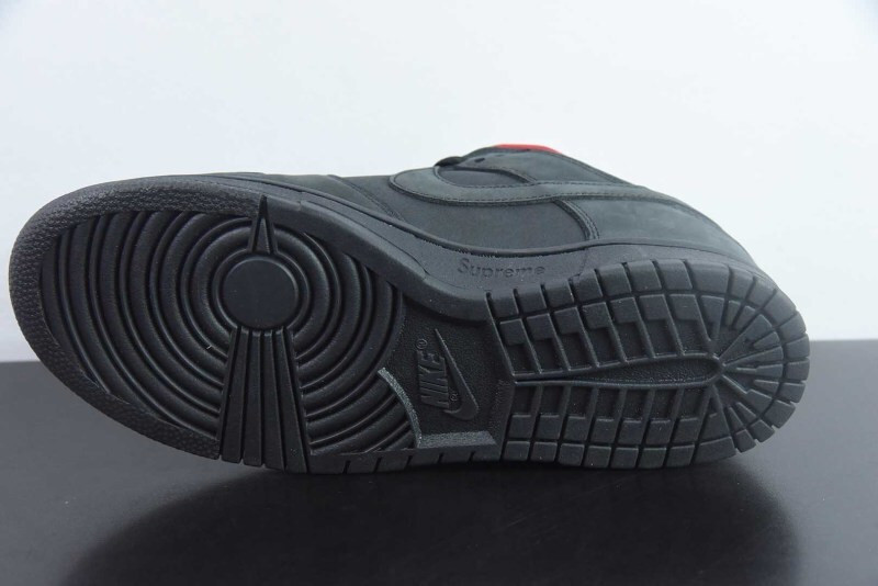 Svp*me x nike sb dunk low black hq8487-001