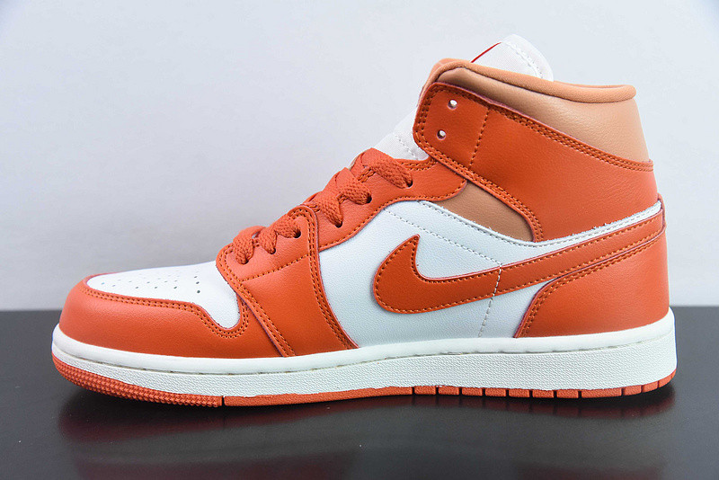 air jordan 1 mid “cosmic clay” bq6472-108