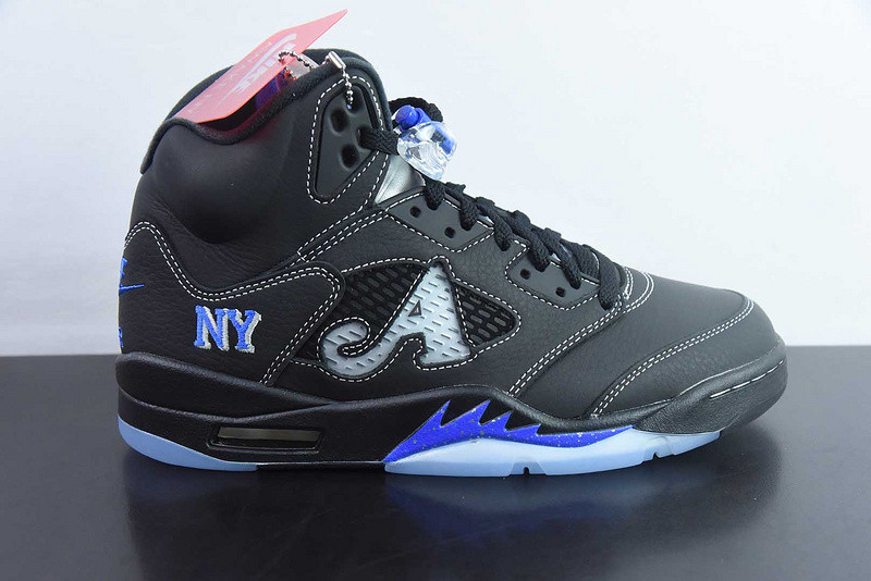 Air Jordan 5 x Awake NY ''Black Racer Blue'' DV4982-004
