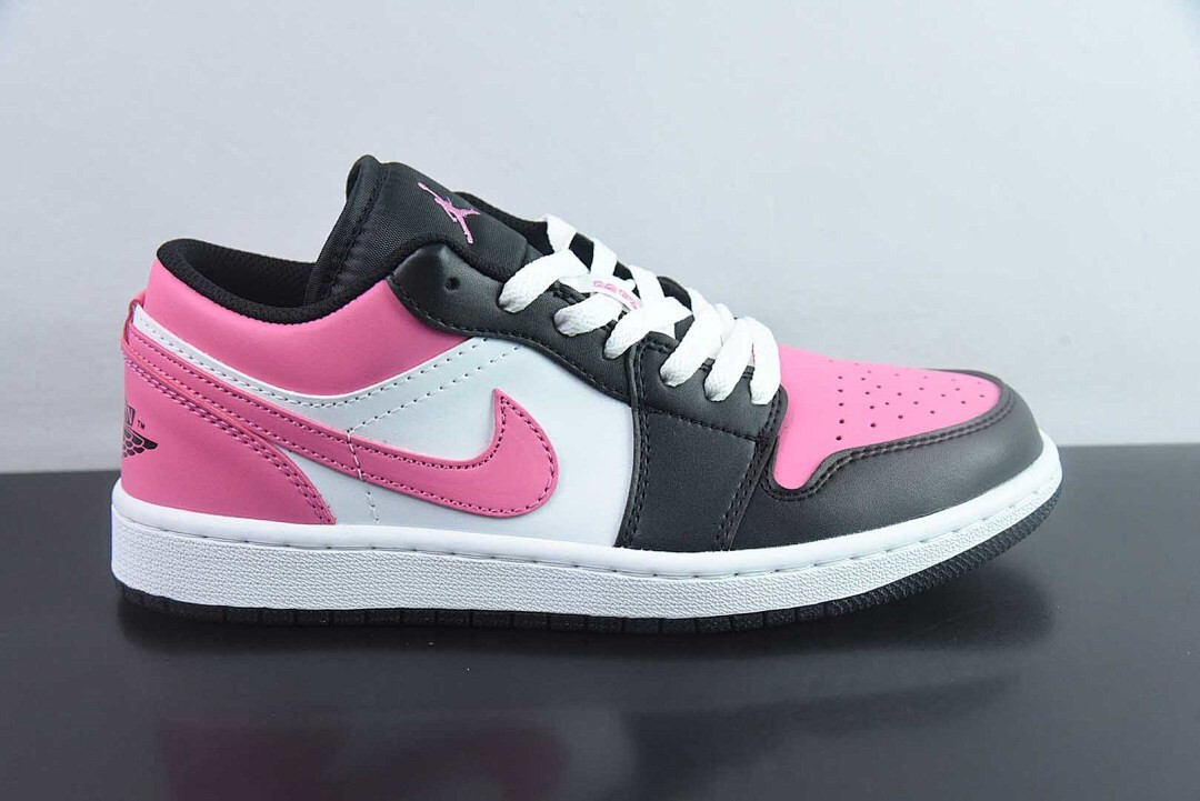 Air Jordan 1 Low ''Pinksicle Black'' 554723-106