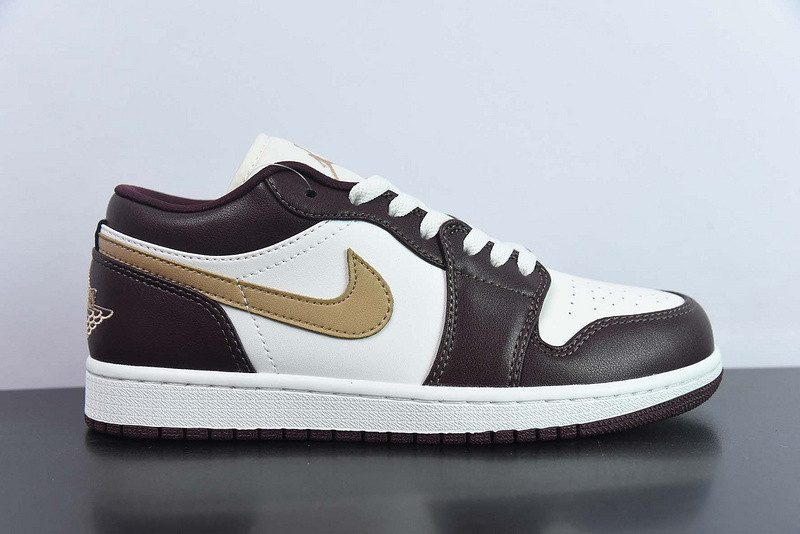 air jordan 1 low sail brown dc0774-200