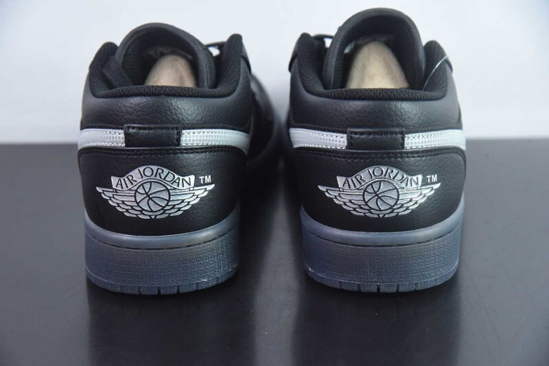 Air Jordan 1 Low Black White Dark Gum HV5968-001