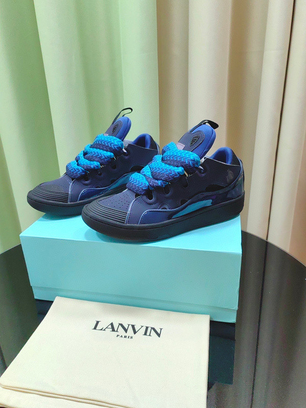 lanvin curb sneaker