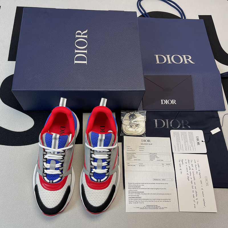 dio* homme b22 trainer sneaker