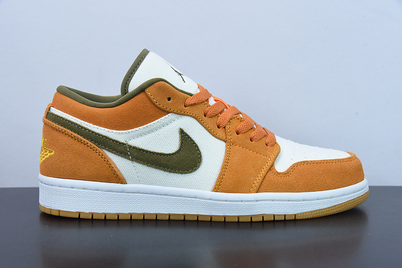 air jordan 1 low se light curry dh6931-102
