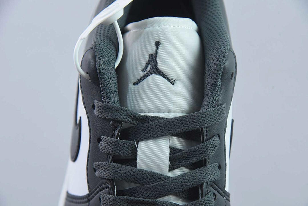 Air Jordan 1 Low Iron Grey White 553558-044