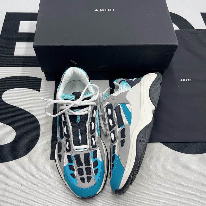 amiri bone runner low-top sneakers