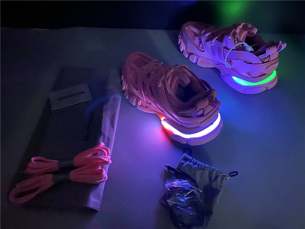 bc track mule clear sole sneakers 3.0 led