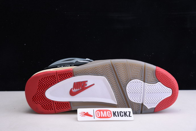 of x air jordan 4 “bred” cv9388-001